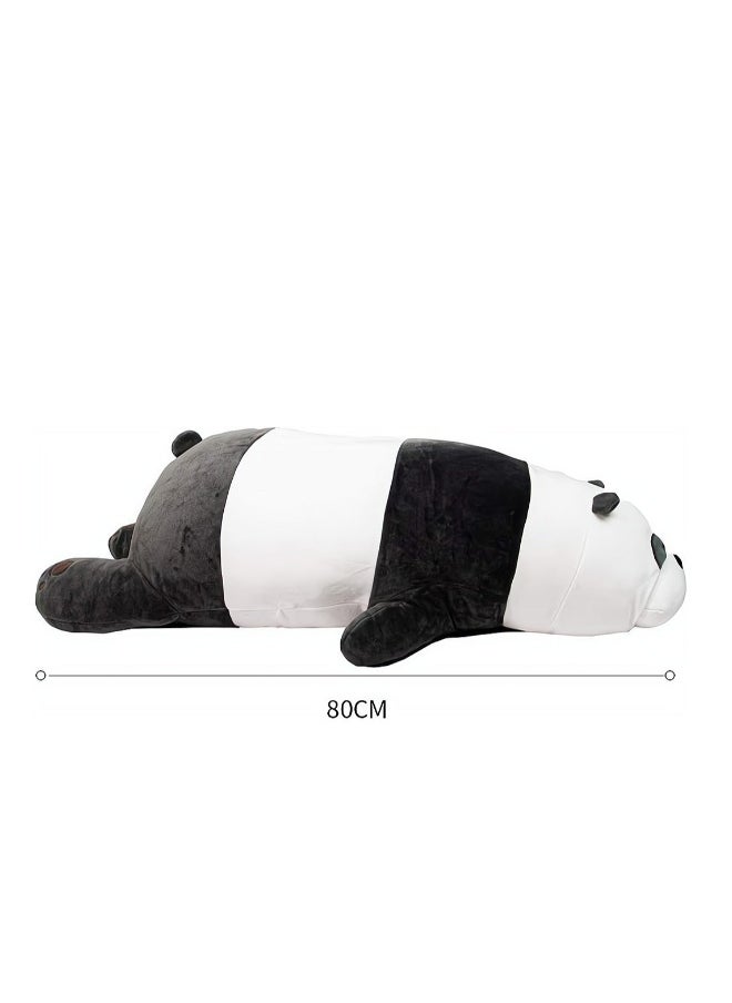 Lying Panda Plush Toys Stuffed Animals Doll Soft Large Plush Toys for Kids Children Birthday Gift Nap Sofa Pillow 1 Pcs
