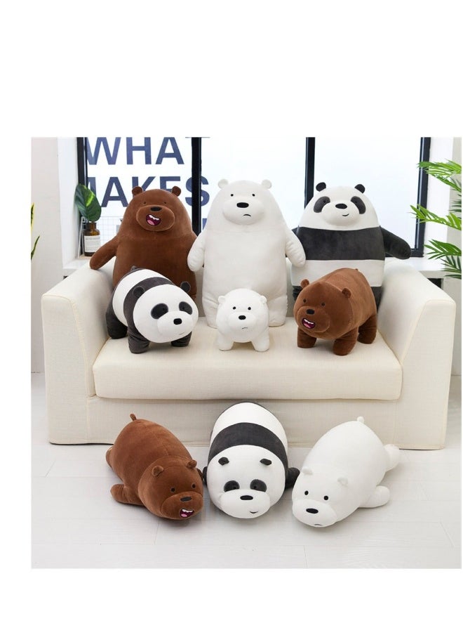 Lying Panda Plush Toys Stuffed Animals Doll Soft Large Plush Toys for Kids Children Birthday Gift Nap Sofa Pillow 1 Pcs