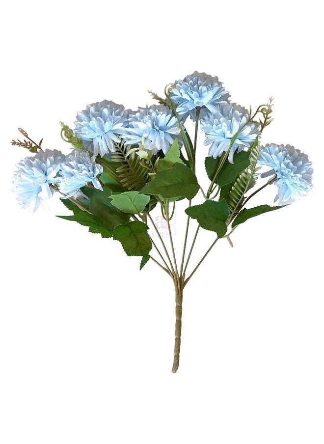 Art Street Artificial Flower Bunch Silk Hydrangea Flower, Real Touch Flowers for Home, Bedroom, Living Room & Office Decoration (Without Vase Pot)