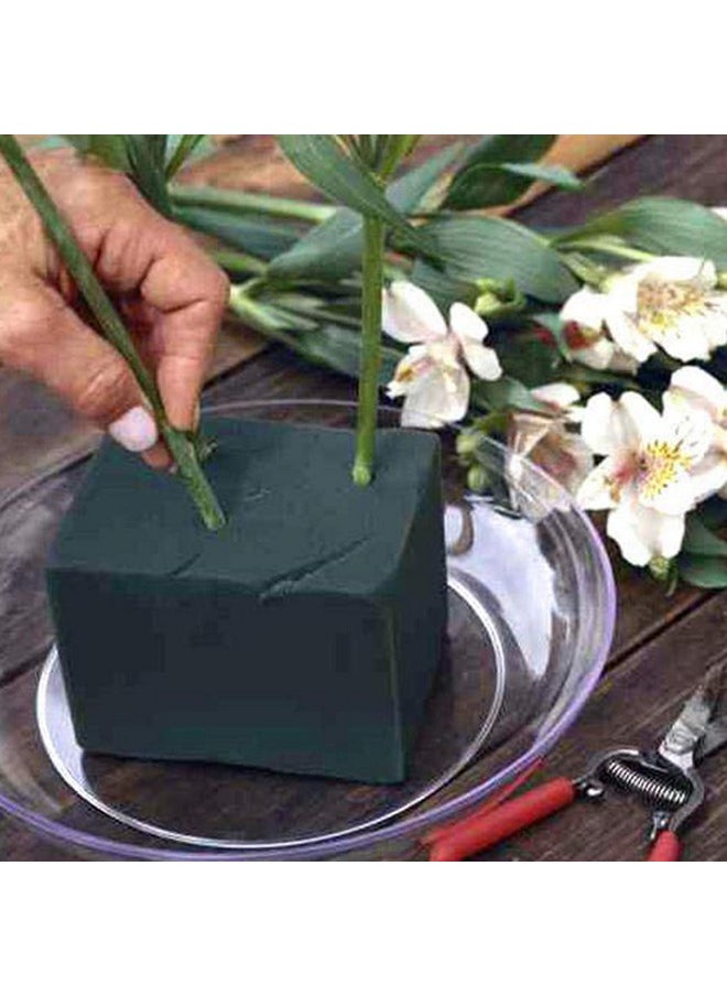 TIED RIBBONS Artificial Flower Foam Brick (Green, Set of 6) ,Artificial Flora