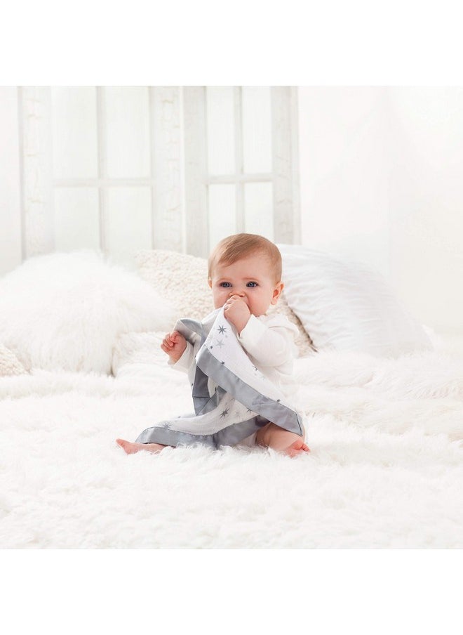 aden + anais Essentials Issie Security Blanket, Super Soft 100% Cotton Muslin, 2 Pack, Safari Babes