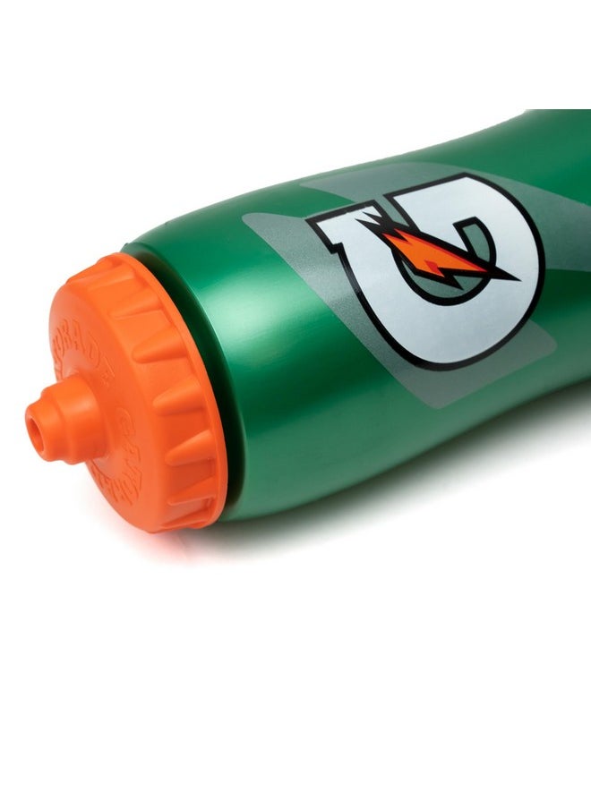 Gatorade 32 Oz Squeeze Water Sports Bottle - Value Pack of 6 - New Easy Grip Design for 2014