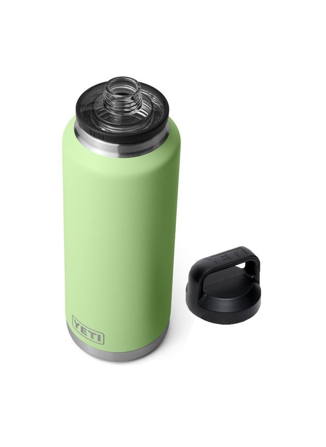 YETI Rambler 46 oz Bottle, Vacuum Insulated, Stainless Steel with Chug Cap,Key Lime