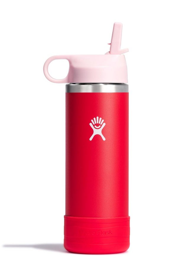 Hydro Flask 18 Oz Kids Wide Mouth Straw Cap And Boot Goji