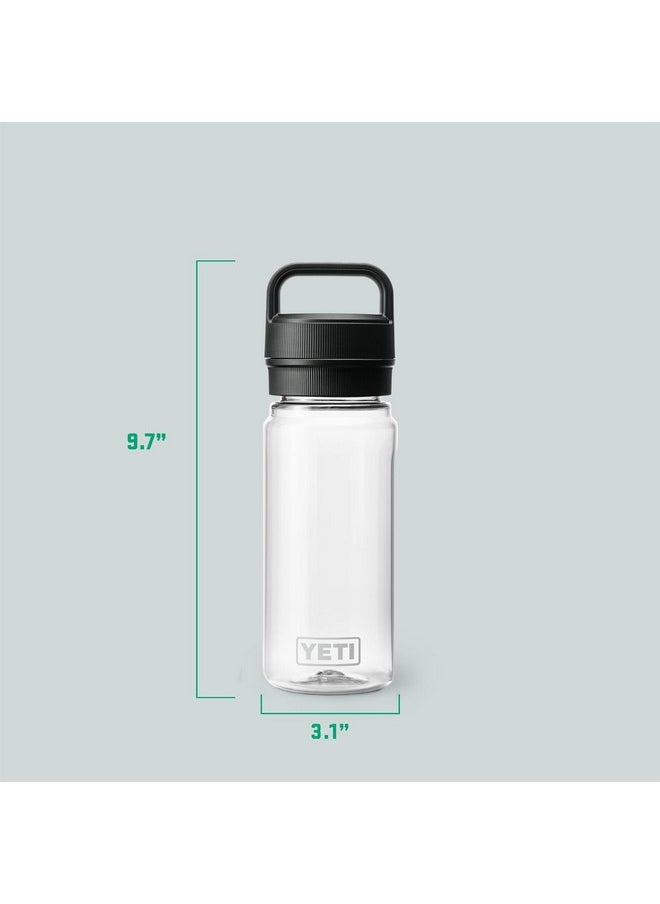 YETI Yonder 600 ml/20 oz Water Bottle with Yonder Chug Cap, Clear