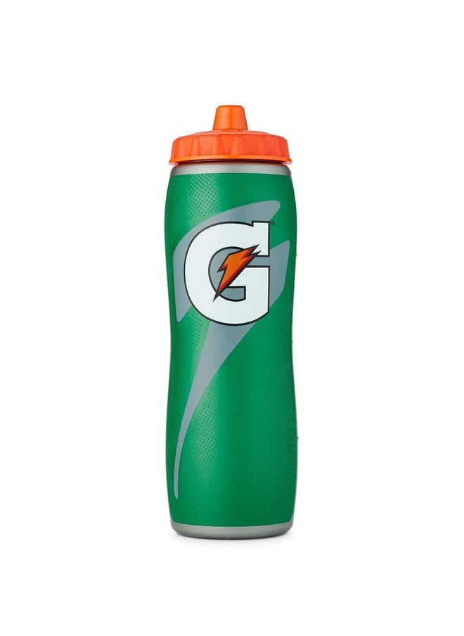 Gatorade 32oz Gator-skin Bottle, Green, One Size