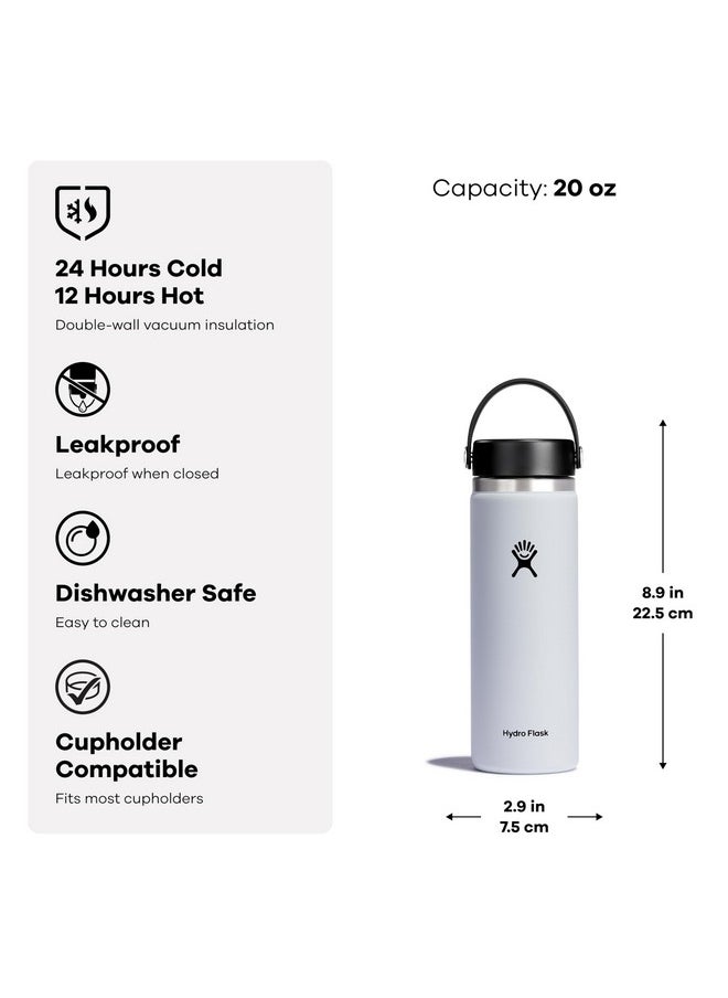 Flask Wide Flex Cap Dew 20 Oz