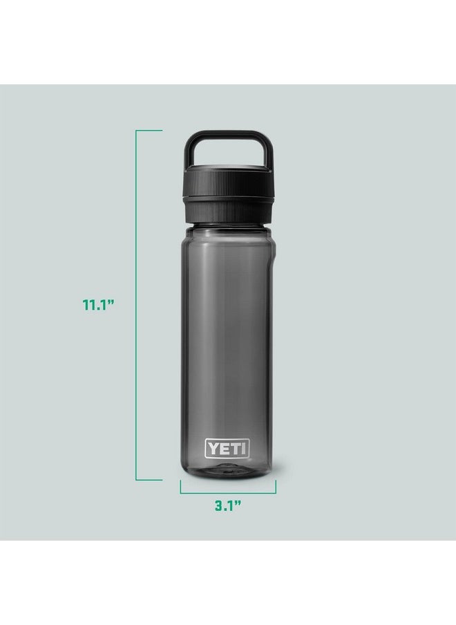 YETI Yonder 750 ml/25 oz Water Bottle with Yonder Chug Cap, Charcoal