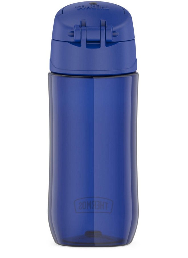 THERMOS FUNTAINER 16 Ounce Plastic Hydration Bottle with Spout, Blueberry