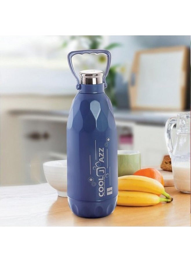 Cool Jazz Plastic Water Bottle (Blue, Pack Of 1 Bottle),1.5 Liter