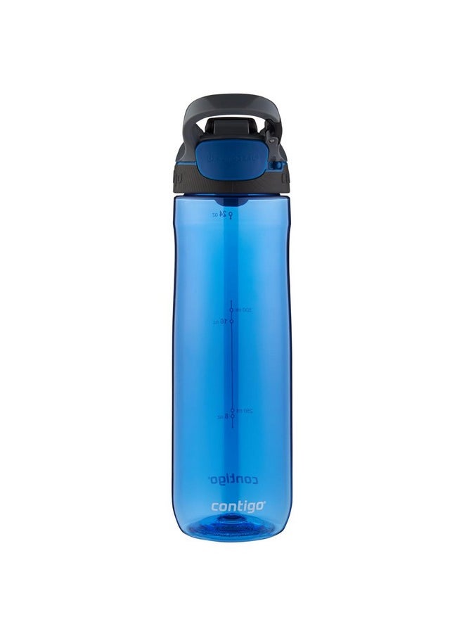 Contigo Cortland Tritan Water Bottle I One Handed Operation, Spill Proof & Leak Proof BPA Free Bottle with Autoseal Technology, 720 ml (Pack of 1)