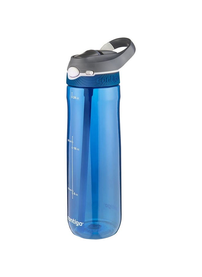 Contigo Ashland Tritan Water Bottle with Straw I One-Handed Operation, Leakproof, BPA Free Bottle with Autospout Technology, 720 ml