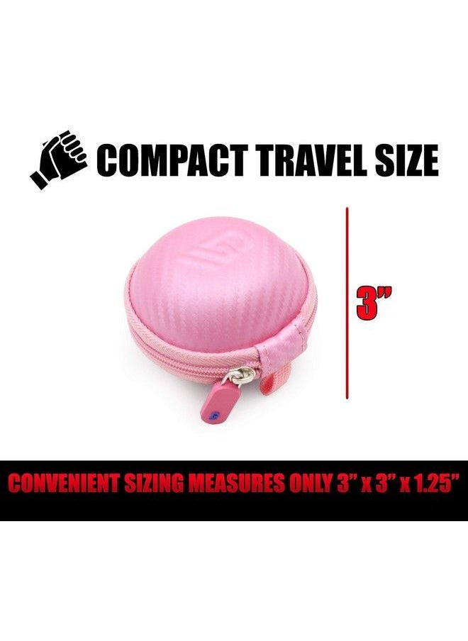 Pink Carry Case Compatible With Tamagotchi On Virtual Interactive Pet Game, Includes Compact Case Only