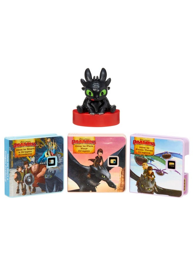 Little Tikes Story Dream Machine DreamWorks How to Train Your Dragon Toothless Collection, Storytime, Learning Books, Audio Play, Toy Gift, Toddlers, Kids Girls Boys Ages 3+