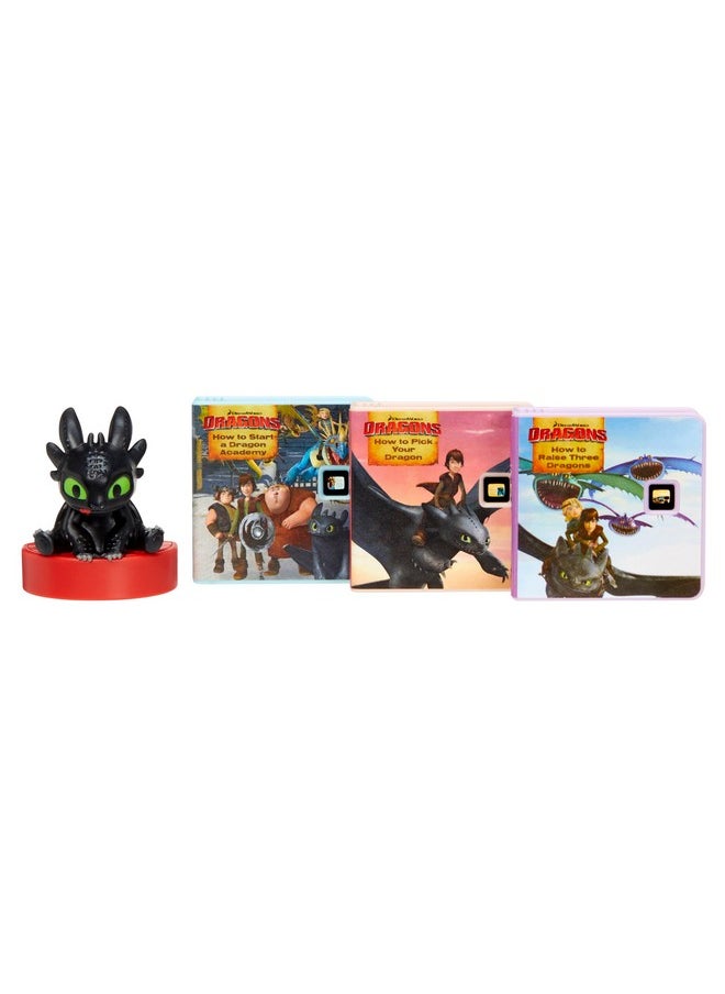 Little Tikes Story Dream Machine DreamWorks How to Train Your Dragon Toothless Collection, Storytime, Learning Books, Audio Play, Toy Gift, Toddlers, Kids Girls Boys Ages 3+