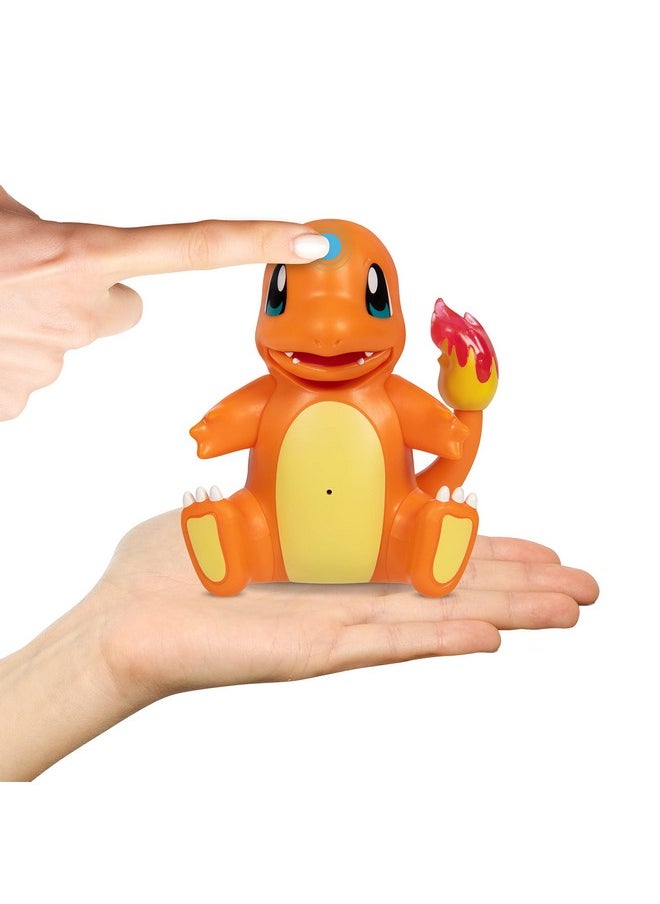 Pokémon Electronic & Interactive My Partner Charmander- Reacts to Touch & Sound, Over 50 Different Interactions with Movement and Sound - Charmander Dances, Moves & Speaks - Gotta Catch ‘Em All