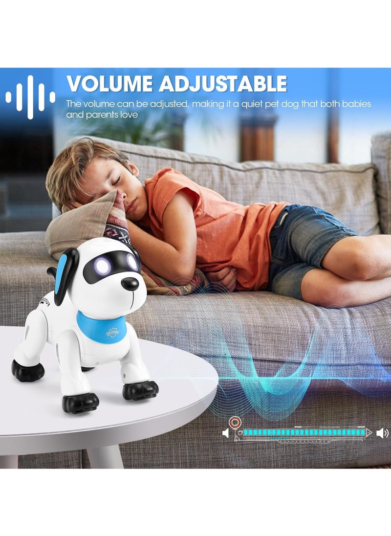 Remote Control Robot Dog Toy, RC Stunt Dog Robot Toy for Kids & Smart Dancing Robots