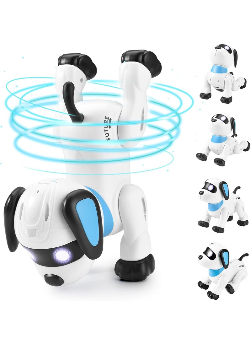 Remote Control Robot Dog Toy, RC Stunt Dog Robot Toy for Kids & Smart Dancing Robots