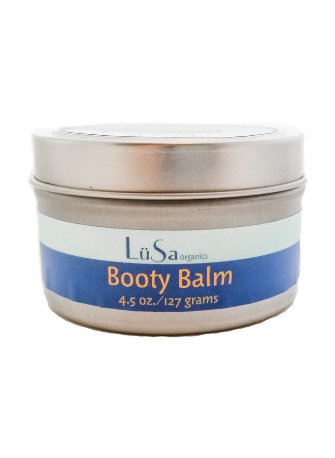 Lusa Organics Booty Balm - All Natural Organic Ingredients Soothe Sore Baby Bottoms Including Diaper Rash, Cuts, Scrapes, Sunburn, and Windburn by Lusa Organics (4.5 oz)