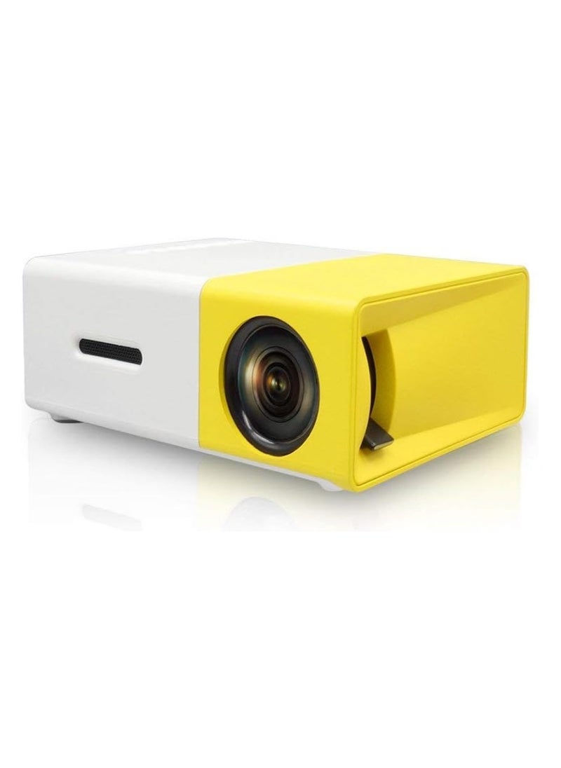 Mini Projector, Portable 1080P LED Projector, Home Cinema Theater, Indoor/Outdoor Movie Projectors, Laptop/PC/Smartphone Support, HDMI Input