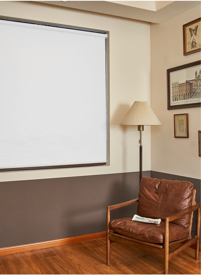 Blackout Roller Blinds - 100% Light Blocking, UV Resistant, Durable Polyester Fabric, Quick Installation for Home & Office