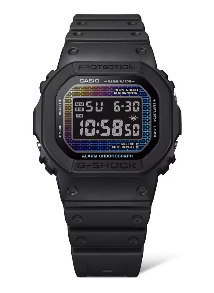 Digital Resin Band Watch DW-5600RW-1