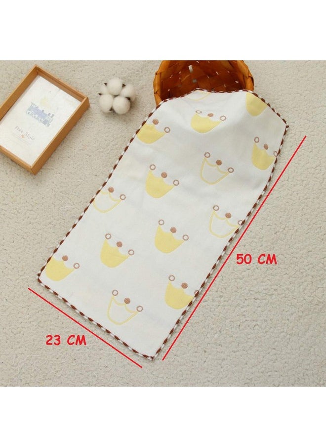 SYGA Pack of 6 Baby Safety Cotton Cleaning Cloths Baby Napkin (Multicolour)