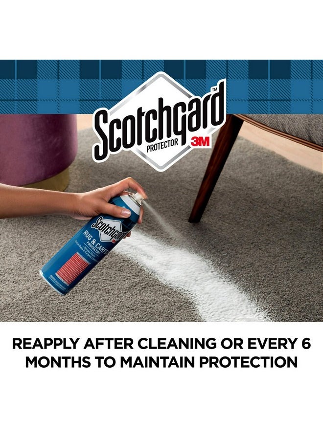 Scotchgard Rug & Carpet Protector, Carpet & Rug Protector Blocks Stains, Fabric Protector Makes Cleanup of Stains Easy, Two 14 oz cans