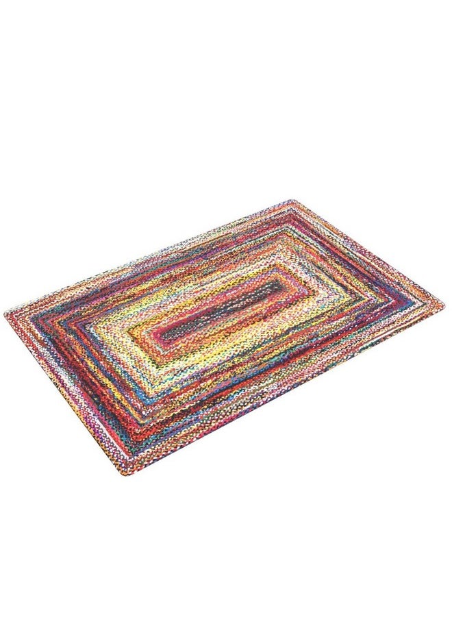 nuLOOM Tammara Bohemian Hand Braided Accent Rug, 2x3, Multi