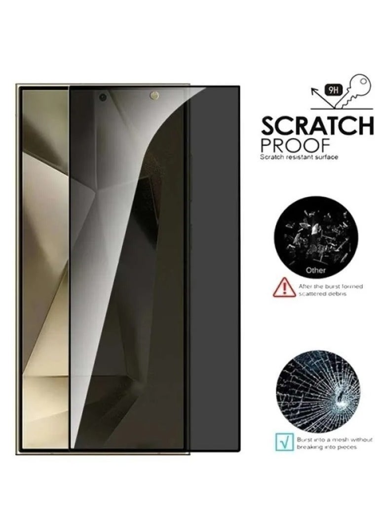 TEMPERED GLASS SAMSUNG S24 PLUS SAMSUNG S24 ULTRA PRIVACY ANTI SPY KACA SCREEN PROTECTOR NO INTIP