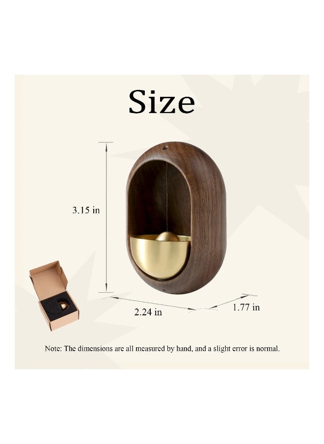 Shopkeepers Bell for Door Opening, Magnetic Attached Doorbell Chime for Business,  Hanging Bells for Home Office Store Door Entry Alert Chime and Decoration, Magnetically Attached Bells for Door