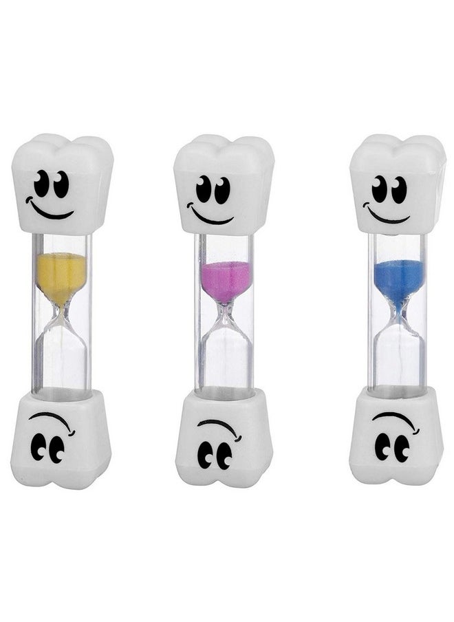 Smile Tooth 2 Minute Sand Timer Assorted Colors (2 Pack)