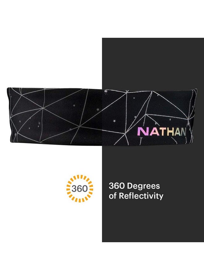 Ns1195 0480 00 Hypernight Reflective Hairband Galaxy Nova Black