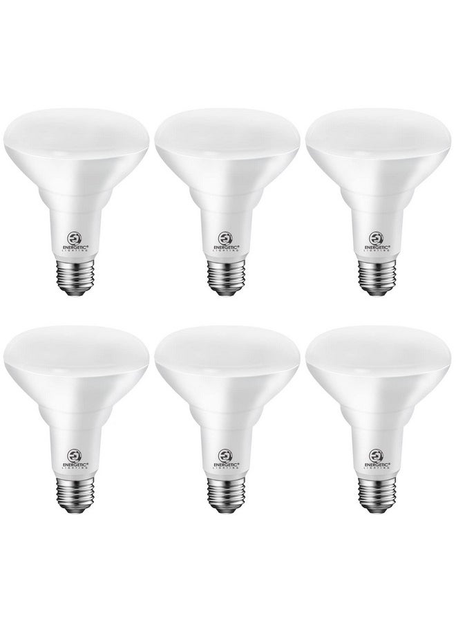 Energetic [Energy Star] LED BR30 Flood Light Bulbs Indoor, Daylight 5000K, Dimmable, 65 Watts Recessed Light Bulbs for Cans, 750 Lumens, UL Listed, 6 Pack