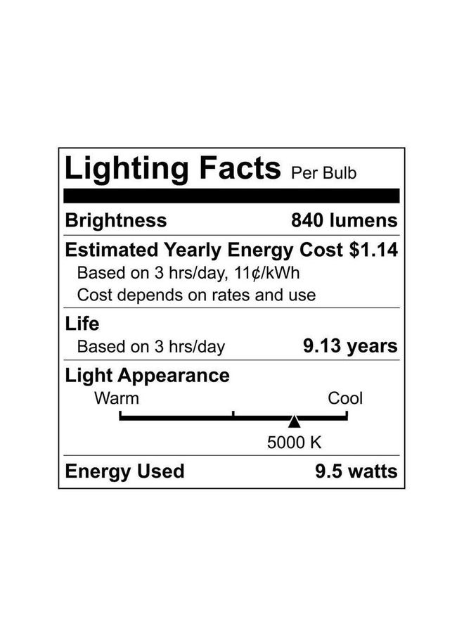 Ecosmart 8-Pack A19 - 60 Watt Equivalent Daylight (5000K) LED Light Bulb