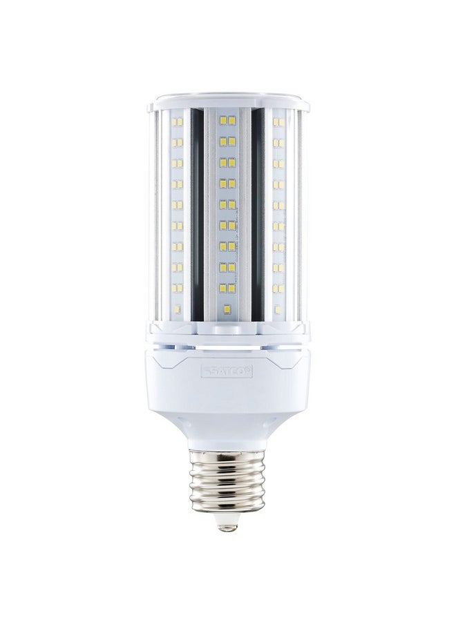 Satco S49394 Hi-Pro High Lumen LED Corncob Light Bulb, HID Replacement, 54 Watts, White