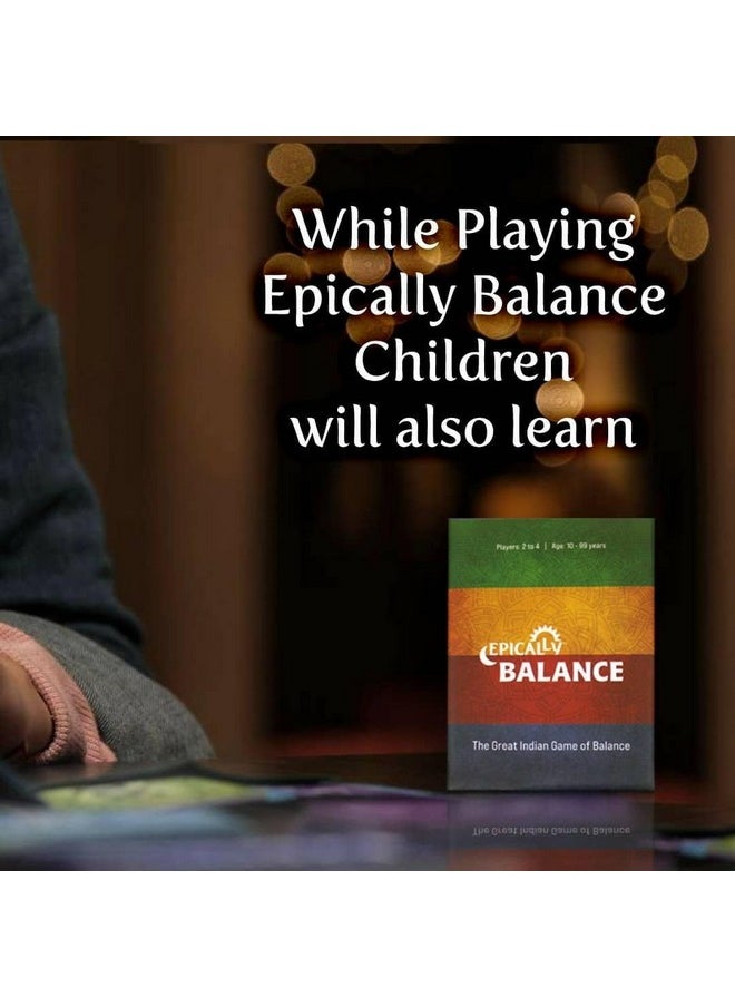 Positively Perfect Epically Balance : Quick Play Money Game for Children, for Age 10-99 Years, 2-4 Players