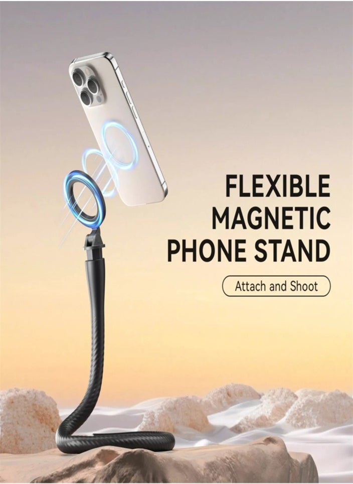 TELESIN Magnetic Octopus Tripod Phone Holder Flexible Clip For iPhone