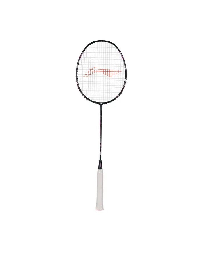 Combat Z8 Carbon Fibre Unstrung Badminton Racket With Free Full Cover (Dk-Slate-Grey/Pink)