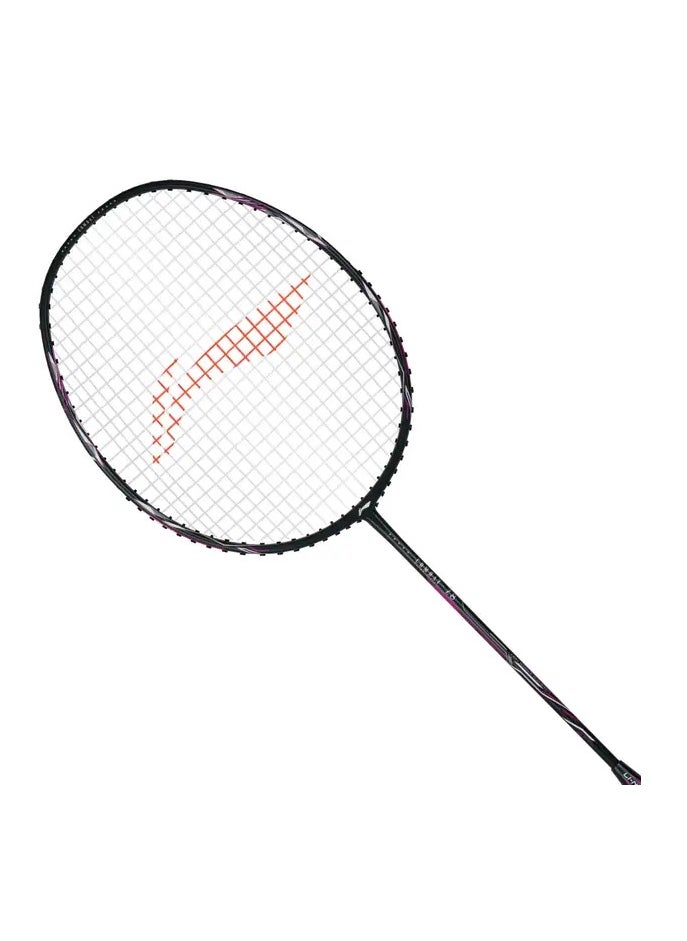 Combat Z8 Carbon Fibre Unstrung Badminton Racket With Free Full Cover (Dk-Slate-Grey/Pink)