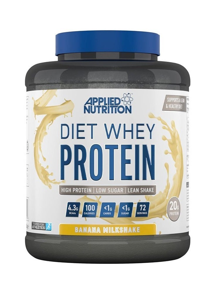 Applied Nutrition Diet Whey Protein 2kg - Banana Milkshake Flavor for Lean Muscle