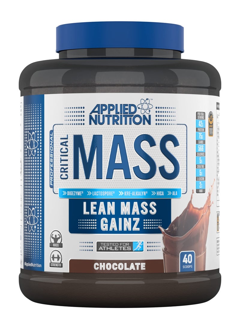 Applied Nutrition Critical Mass 2.4kg - Chocolate: Lean Mass Gain Formula