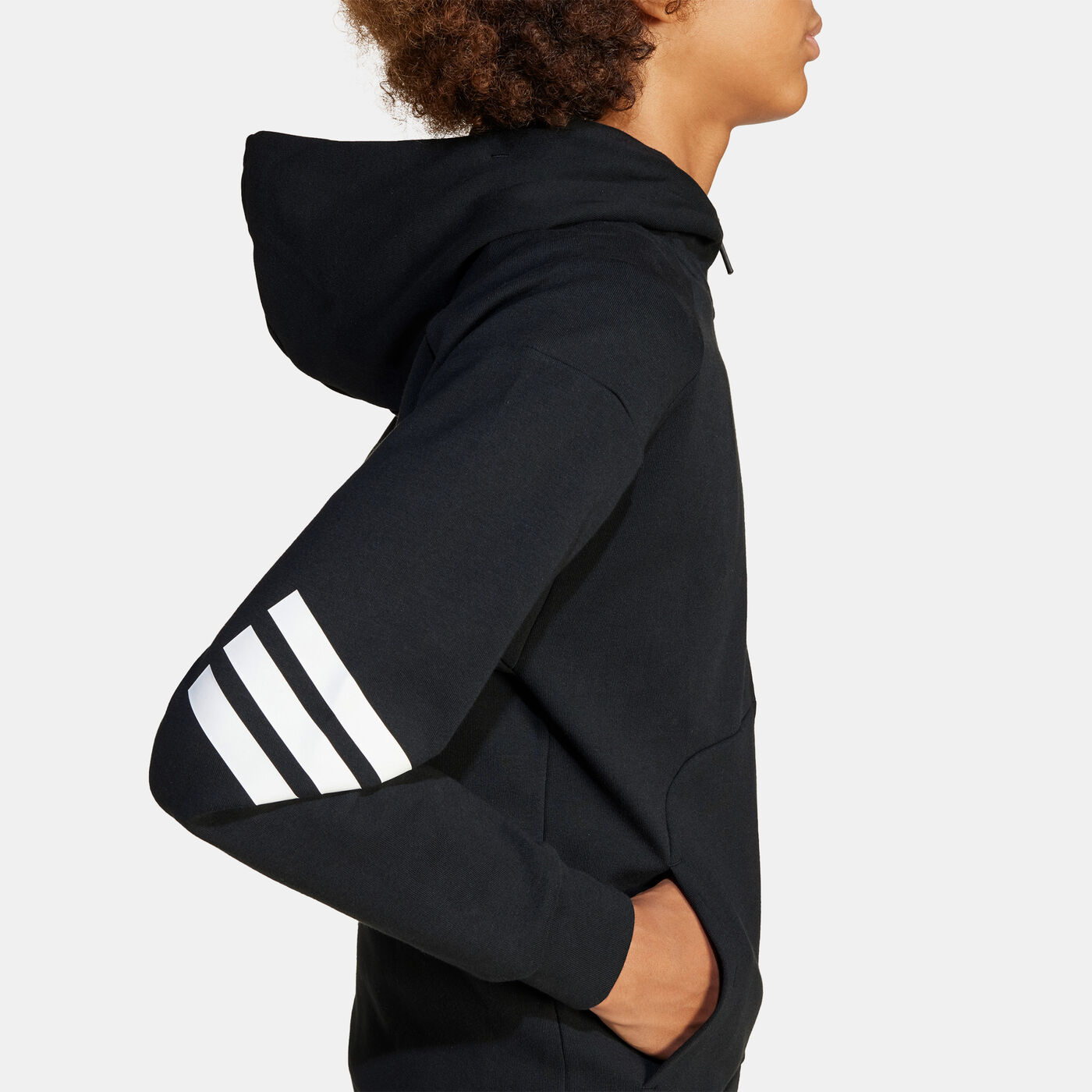 Kids' Future Icons 3-Stripes Full-Zip Hoodie