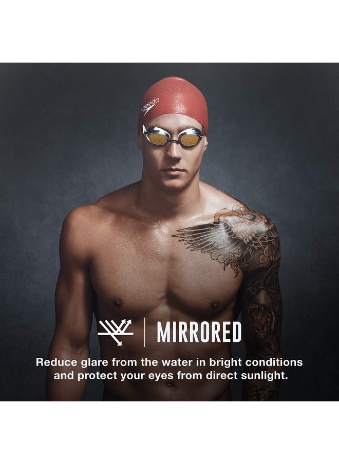 Unisex-Adult Swim Goggles Mirrored Vanquisher 2.0