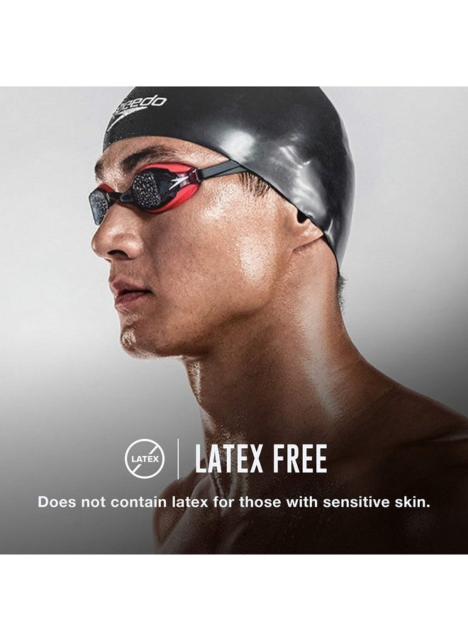 Unisex-Adult Swim Goggles Speed Socket 2.0 White/Black, One Size