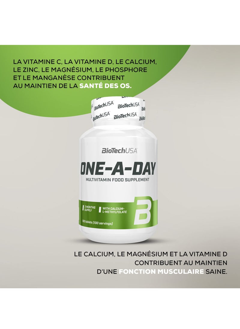 BiotechUSA One-A-Day Multivitamin 100Ser 100 Tabs 149g