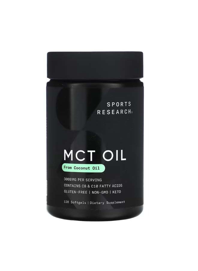 MCT Oil 1000 mg 120 Softgels