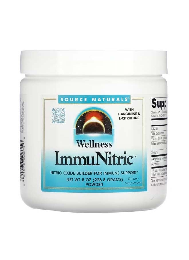 Wellness ImmuNitric Powder 8 oz 226.8 g