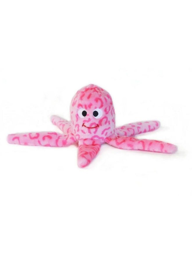Floppy Jelly Plush Dog Toy With Large Squeaker, For Small Breeds, Pink