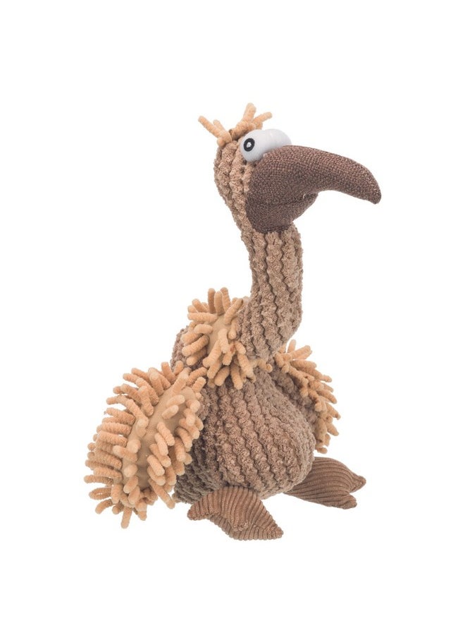 Trixie Vulture Gustav Squeaky Plush Toy for Dogs & Other Animals, Polyester Material, Machine Washable Chew Safe Soft Cuddly Pet Toy, Ideal for Indoor Play - 24cm